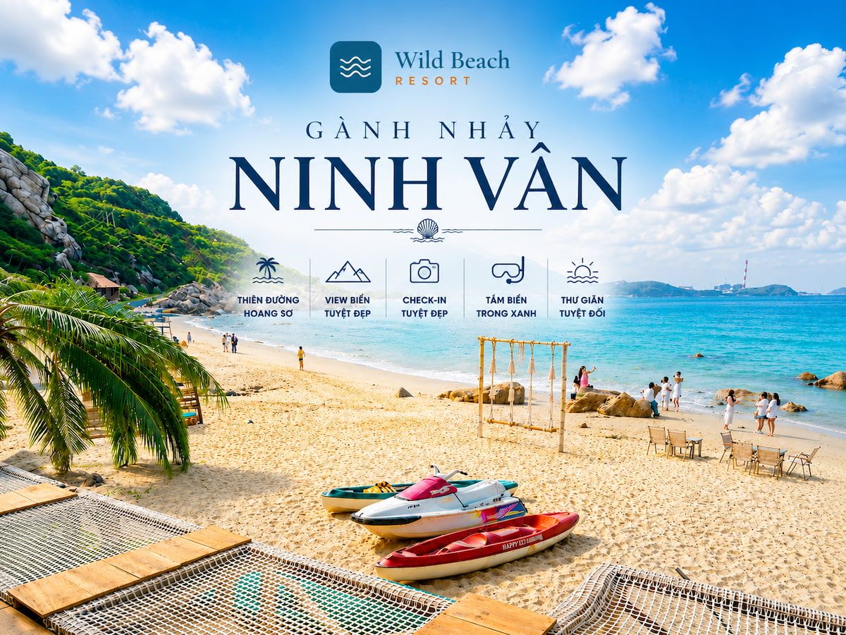 Gành Nhảy Ninh Vân: Thiên Đường Biển Nguyên Sơ Độc Đáo Khánh Hoà